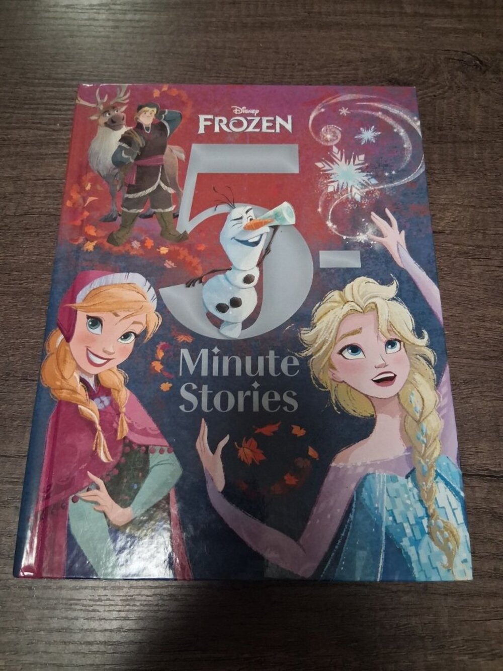 Disney Frozen 5 Minute Stories Hardcover Book Kids Fiction